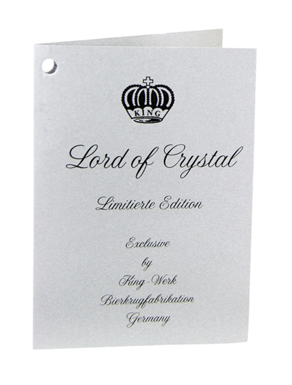 Lord Of Crystal Black German Beer Stein | 3D Stag Lid 6 Lord Of Crystal Black German Beer Stein | 3D Stag Lid - Image 6