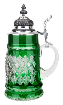 Lord Of Crystal Deutschland Beer Stein Green 8 Lord Of Crystal Deutschland Beer Stein Green -Zimmermann Shop Lord of Crystal Deutschland Beer Stein Green K6002G RS SM 47428.1490046605