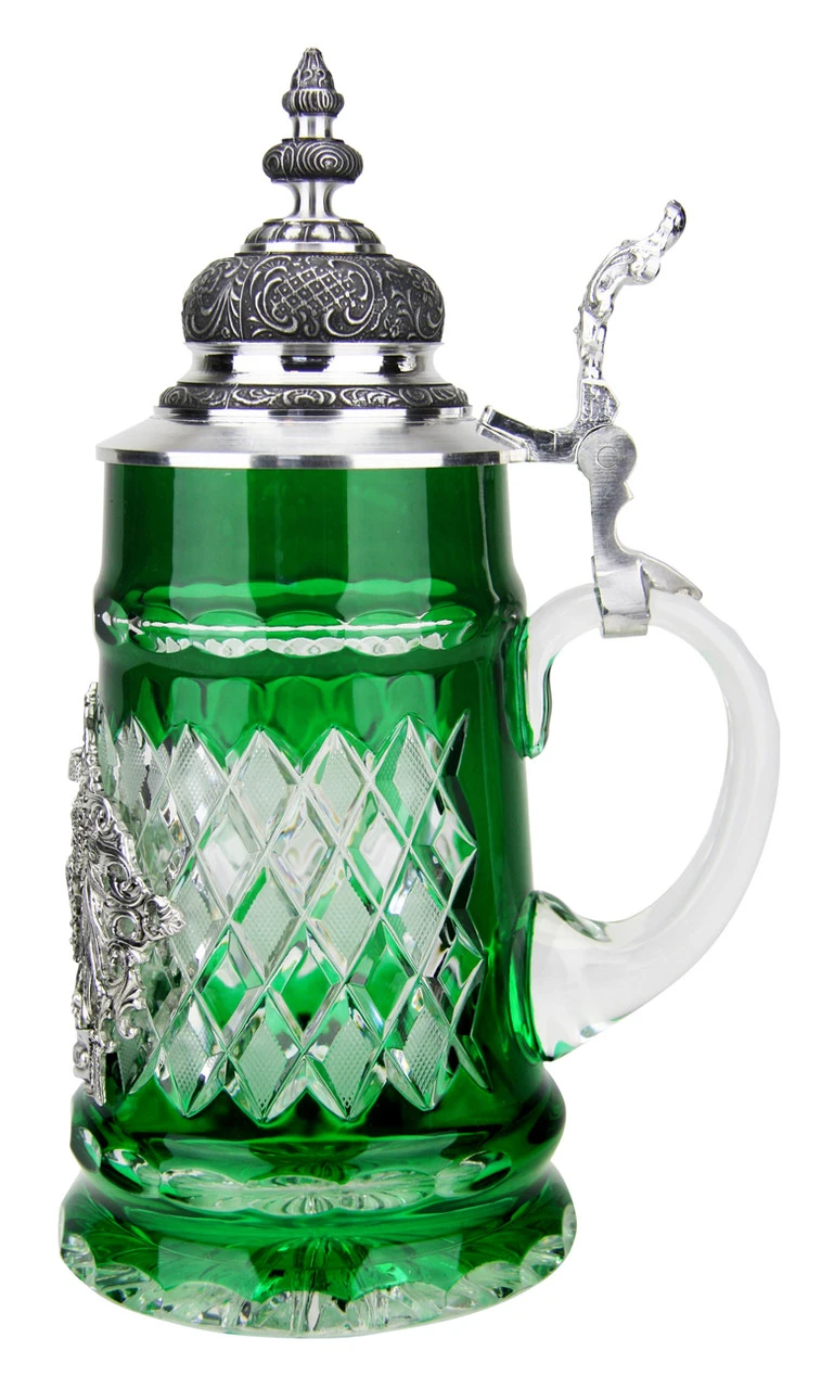 Lord Of Crystal Deutschland Beer Stein Green 3 Lord Of Crystal Deutschland Beer Stein Green - Image 3