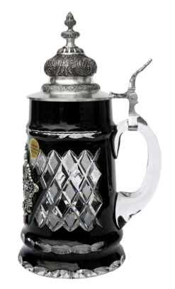 Lord Of Crystal Deutschland Beer Stein Black -Zimmermann Shop Lord of Crystal Deutschland Beer Stein K6002S RS SM 81696.1423178119