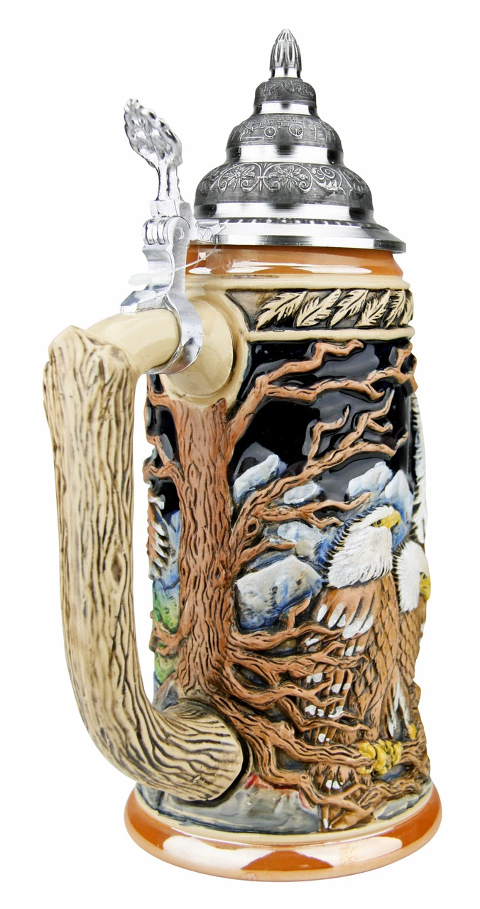 Majestic Eagle Beer Stein 5 Majestic Eagle Beer Stein - Image 5