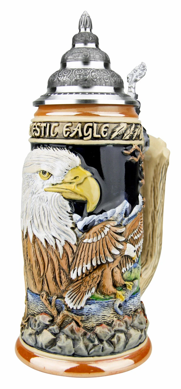 Majestic Eagle Beer Stein 1 Majestic Eagle Beer Stein