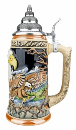 Majestic Eagle Beer Stein 11 Majestic Eagle Beer Stein -Zimmermann Shop Majestic Eagle Beer Stein K958 RS SM 32385.1527115319