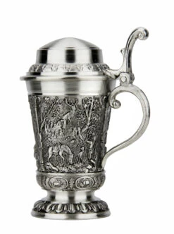 Marksman Hunter Schnapps Pewter Mini Stein | 1 Oz -Zimmermann Shop Marksman Hunter Schnapps Pewter Mini Stein AS12510 RS SM 55534.1650910104