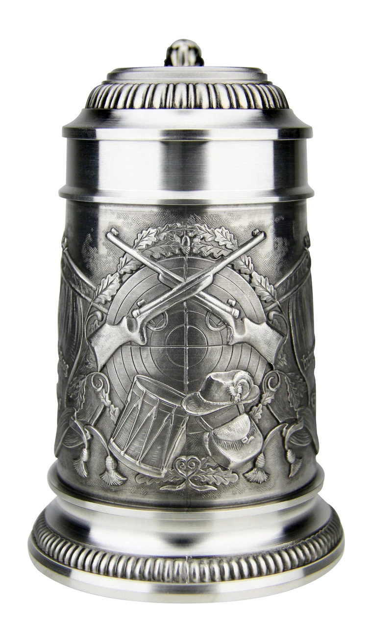 Marksman Pewter Beer Stein 2 Marksman Pewter Beer Stein - Image 2