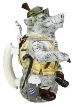 Max The Bavarian Boar Stein 9 Max The Bavarian Boar Stein -Zimmermann Shop Max the Bavarian Boar Stein K8003 LS SM 95067.1516918975