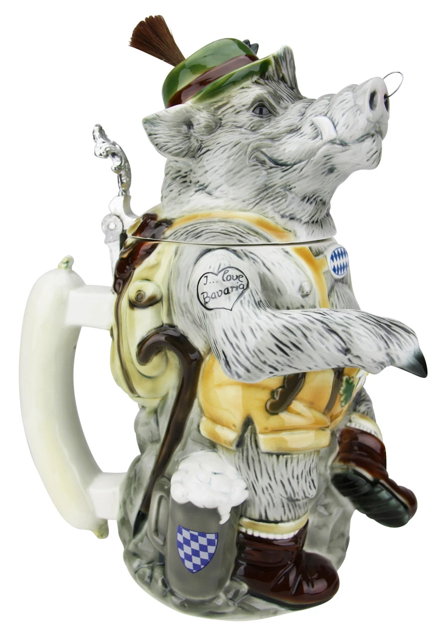 Max The Bavarian Boar Stein 3 Max The Bavarian Boar Stein - Image 3