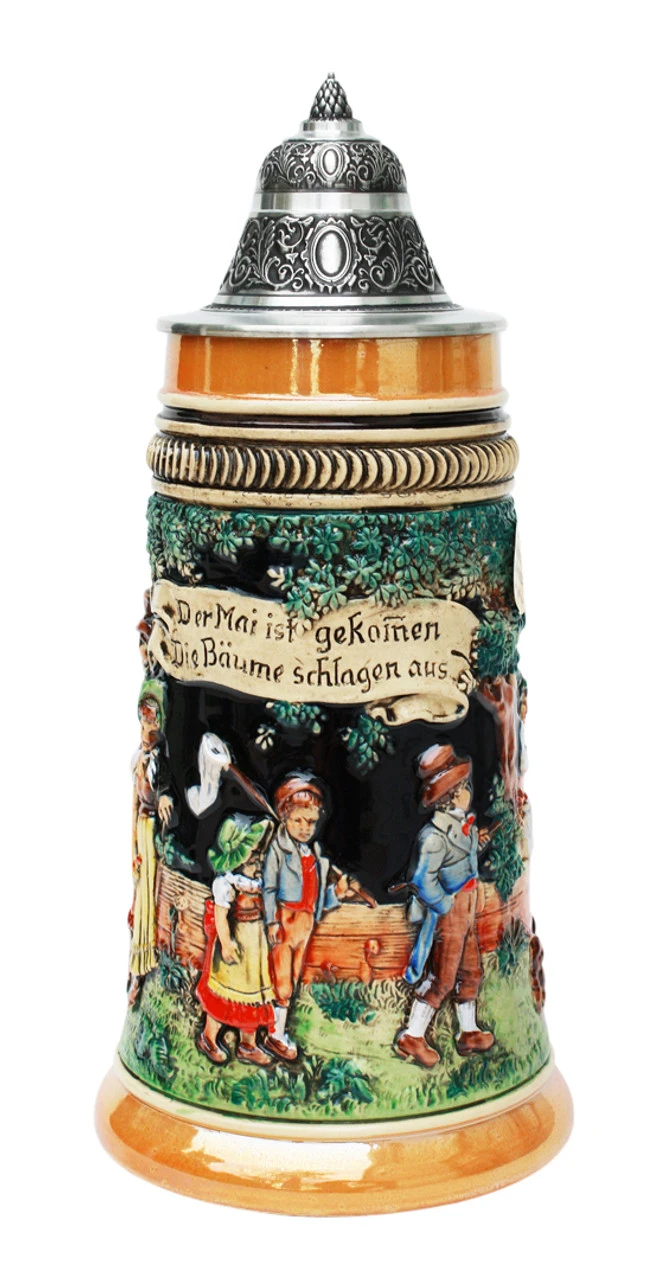 May Celebration Traditional Beer Stein 1 May Celebration Traditional Beer Stein