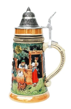 May Celebration Traditional Beer Stein 5 May Celebration Traditional Beer Stein -Zimmermann Shop May Dance Traditional Beer Stein KT0280BZ RS SM 32415.1401397822