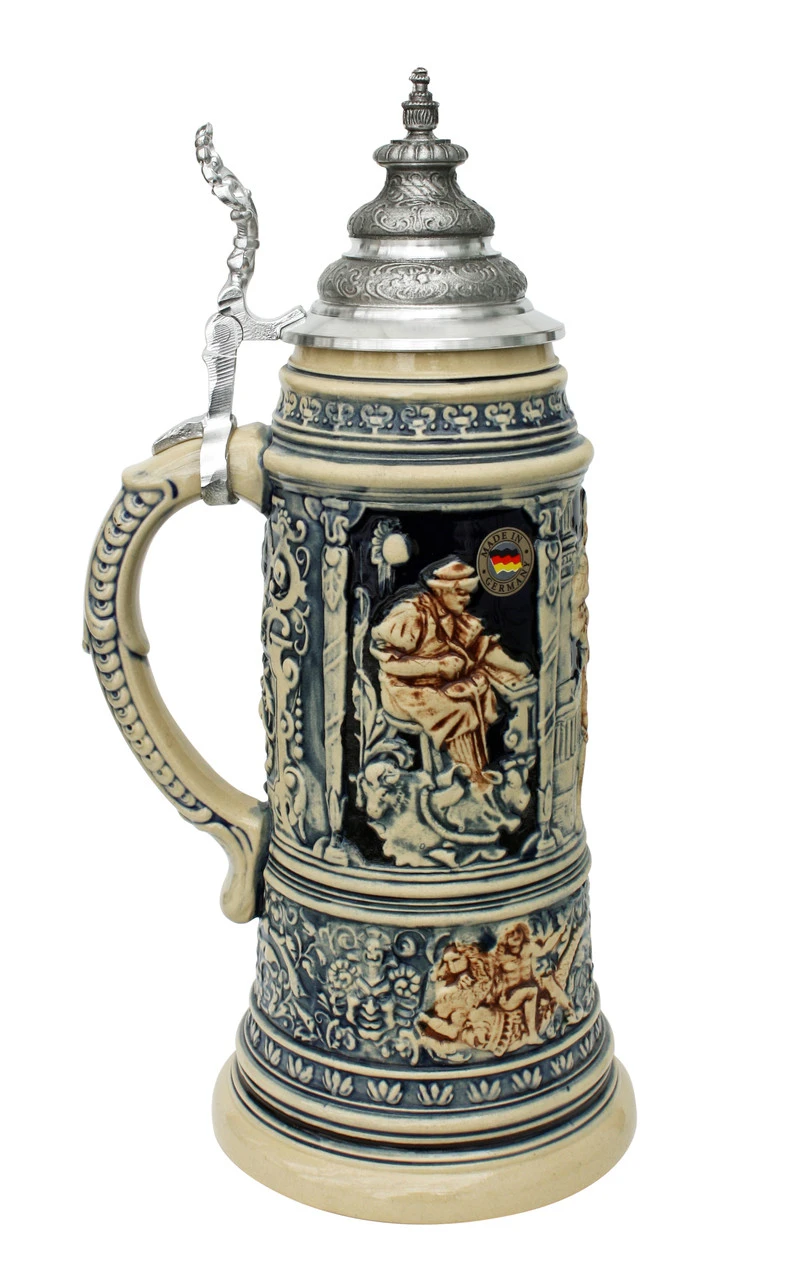 King Limitaet 2007 | Medieval Master Craftsman Antique Style Beer Stein - Image 2