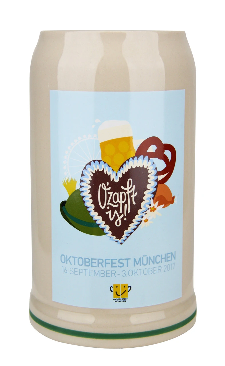 Munich 2017 Official Oktoberfest Beer Mug 1 Munich 2017 Official Oktoberfest Beer Mug