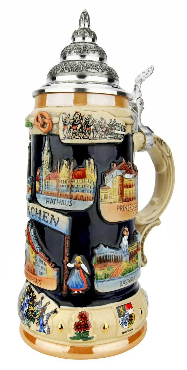 Munich Bavaria Souvenir Beer Stein 5 Munich Bavaria Souvenir Beer Stein - Image 5