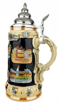 Munich Bavaria Souvenir Beer Stein 8 Munich Bavaria Souvenir Beer Stein -Zimmermann Shop Munich Bavaria Souvenir Beer Stein K309M RS SM 42217.1649867204