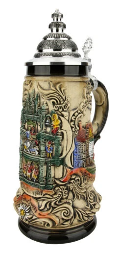 Munich Glockenspiel Beer Stein 6 Munich Glockenspiel Beer Stein -Zimmermann Shop Munich Glockenspiel Beer Stein ZB1937906 RA SM 20890.1618881333