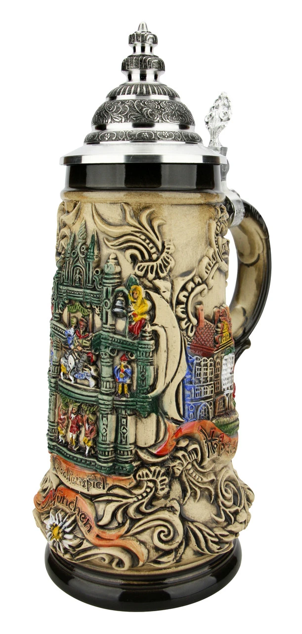 Munich Glockenspiel Beer Stein 2 Munich Glockenspiel Beer Stein - Image 2