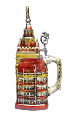 Munich Town Hall 3D Beer Stein -Zimmermann Shop Munich Town Hall 3D Beer Stein K155 SM 72471.1395869247