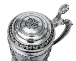 Nautical La Paloma Pewter Beer Stein -Zimmermann Shop Nautical La Paloma Pewter Beer Stein AS10356 Detail SM 74802.1398609635