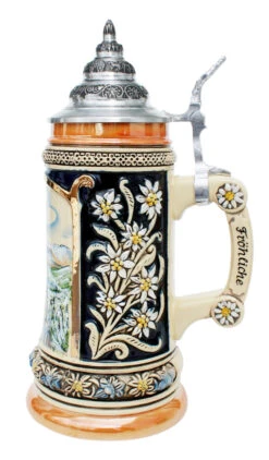 Neuschwanstein In Winter Christmas Beer Stein -Zimmermann Shop Neuschwanstein in Winter Christmas Beer Stein K713EHN RS SM 10988.1507301070