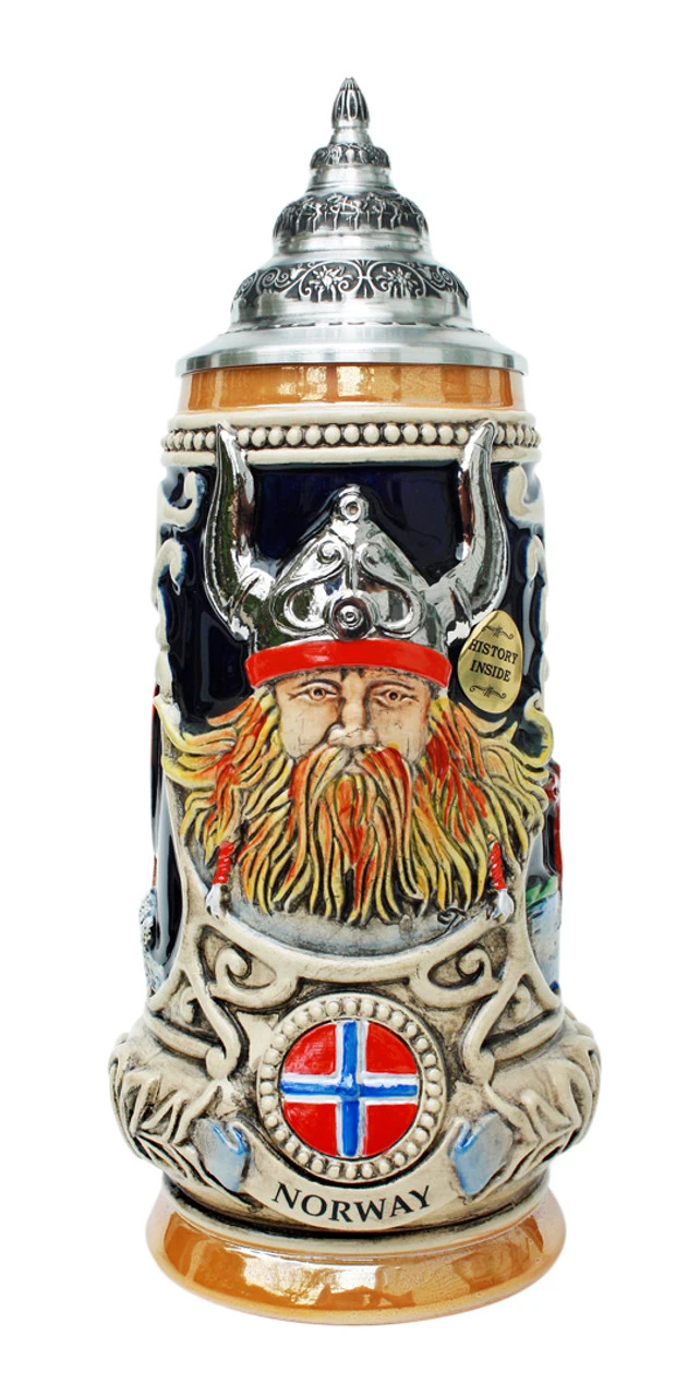 Norway Viking Beer Stein 1 Norway Viking Beer Stein