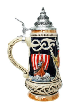Norway Viking Beer Stein 4 Norway Viking Beer Stein -Zimmermann Shop Norway Viking Beer Stein K303VN LS SM 46336.1401398334