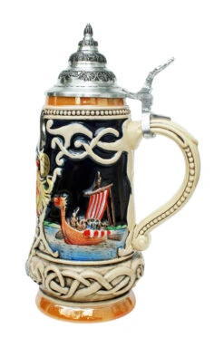 Norway Viking Beer Stein 5 Norway Viking Beer Stein -Zimmermann Shop Norway Viking Beer Stein K303VN RS SM 69473.1401398336
