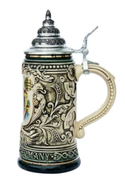 Nuernberg City Skyline Beer Stein 0.4 Liter -Zimmermann Shop Nuernberg Beer Stein K430RUN RS SM 43931.1401398417