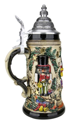 Nutcracker Suite Christmas Beer Stein Rustic -Zimmermann Shop Nutcracker Suite Christmas Beer Stein Rustic ZB1532906 LS SM 92655.1543363084