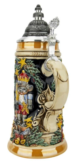 Nutcracker Suite Christmas Beer Stein 9 Nutcracker Suite Christmas Beer Stein -Zimmermann Shop Nutcracker Suite Christmas Beer Stein ZB1532996 Back SM 56878.1694618998