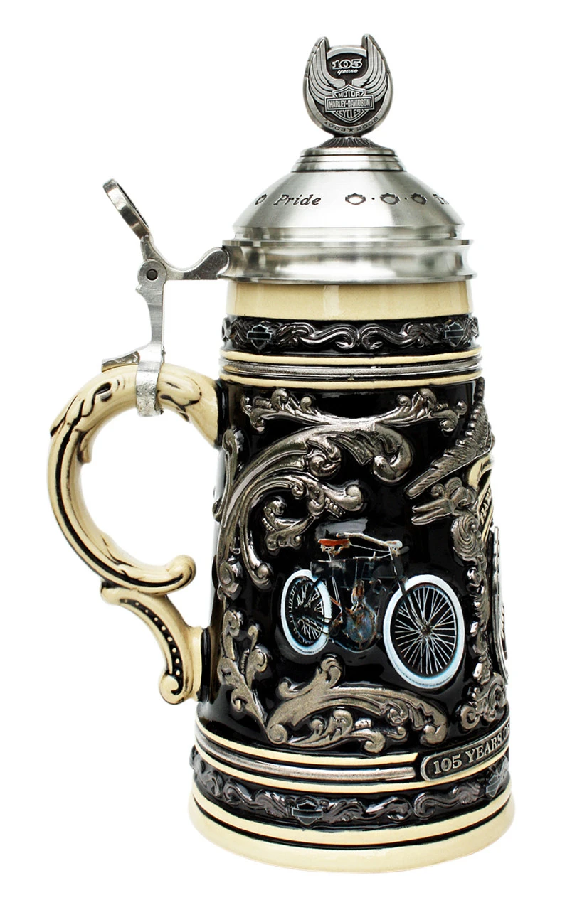 Harley Davidson 105th Anniversary Beer Stein - Image 3