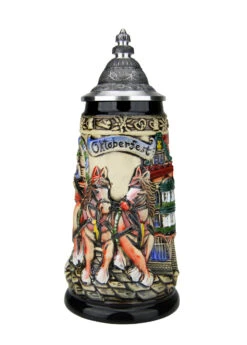 Oktoberfest Beer Wagon Stein | 0.25 Liter -Zimmermann Shop Oktoberfest Beer Wagon Stein 0.25 Liter ZB1912906 FNT SM 65990.1554759289