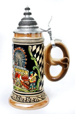 Oktoberfest Beer Wagon Stein -Zimmermann Shop Oktoberfest Beer Wagon Stein Gold Multi ZB1670996 RS SM 20607.1516298416