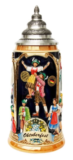 Oktoberfest Celebratory Beer Stein 4 Oktoberfest Celebratory Beer Stein -Zimmermann Shop Oktoberfest Celebratory Beer Stein K203F FNT SM 99658.1500391330
