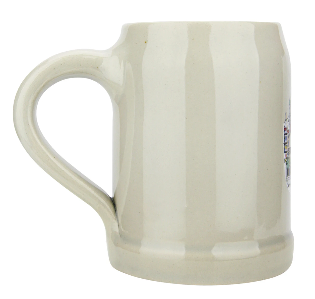 Oktoberfest German Stoneware Beer Mug 0.5 Liter - Image 4