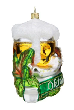 Oktoberfest Glass Christmas Ornament -Zimmermann Shop Oktoberfest Glass Christmas Ornament PP0866 LS SM 94886.1541708589