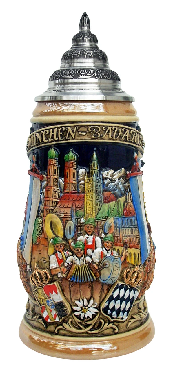Oktoberfest Munich Bavaria Beer Stein 1 Oktoberfest Munich Bavaria Beer Stein