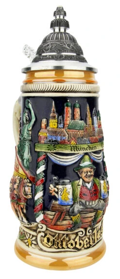 Oktoberfest Munich Fest Beer Stein -Zimmermann Shop Oktoberfest Munich Fest Beer Stein ZB1756996 LA SM 48172.1649974671