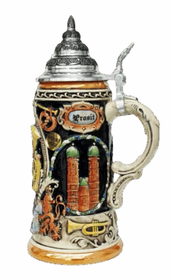 Oktoberfest Oompah Band Beer Stein -Zimmermann Shop Oktoberfest Oompah Band Beer Stein K202 2 RS SM 11933.1395862064