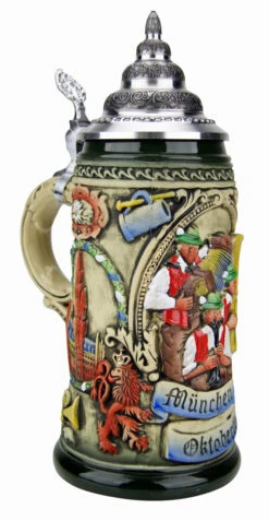 Oktoberfest Oompah Band Beer Stein Rustic (0.4 Liter) 9 Oktoberfest Oompah Band Beer Stein Rustic (0.4 Liter) -Zimmermann Shop Oktoberfest Oompah Band Beer Stein Rustic 0.4 Liter K202 2RU4 LA SM 00487.1503610994