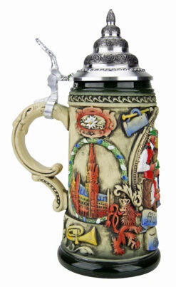 Oktoberfest Oompah Band Beer Stein Rustic (0.4 Liter) 8 Oktoberfest Oompah Band Beer Stein Rustic (0.4 Liter) -Zimmermann Shop Oktoberfest Oompah Band Beer Stein Rustic 0.4 Liter K202 2RU4 LS SM 36372.1503610993