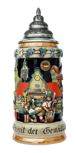 Oktoberfest Panorama Beer Stein -Zimmermann Shop Oktoberfest Panorama Beer Stein K200 O FNT SM 25192.1395936873