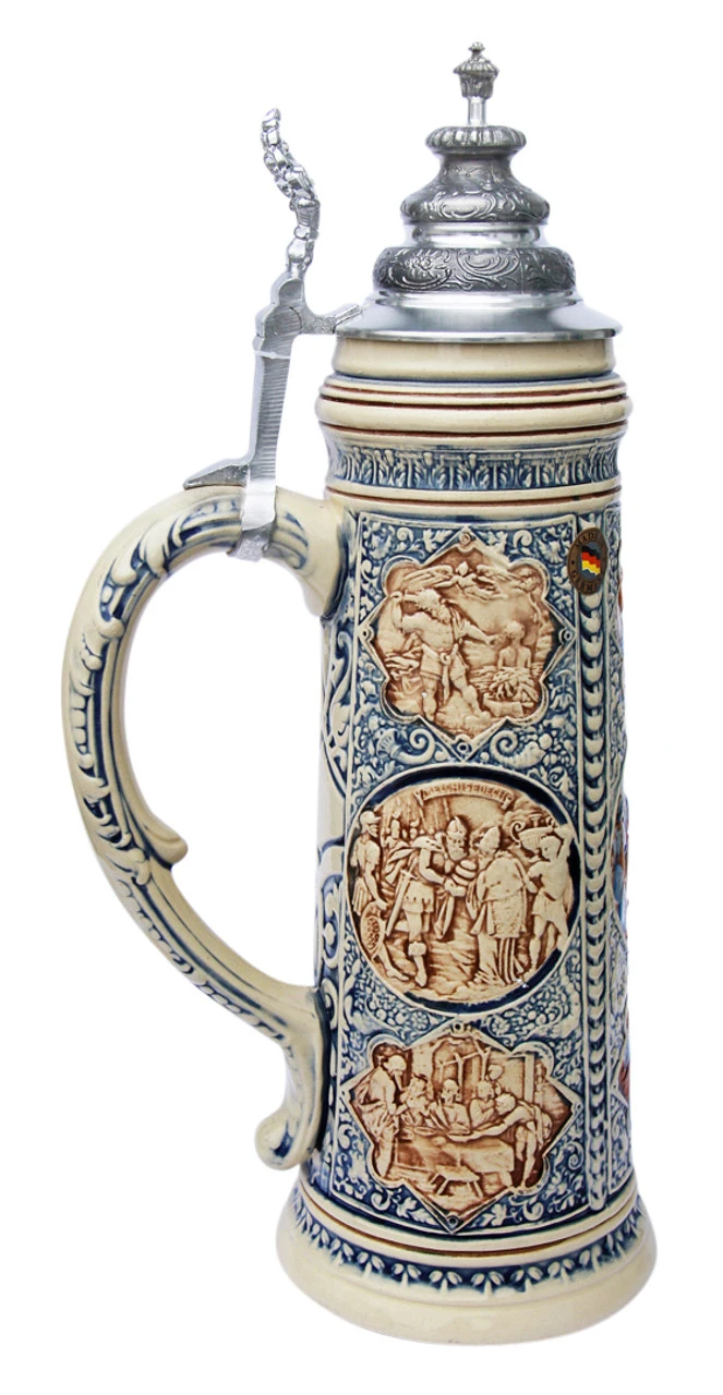 King Limitaet 2008 | Old Testament Handpainted Beer Stein 4 King Limitaet 2008 | Old Testament Handpainted Beer Stein - Image 4