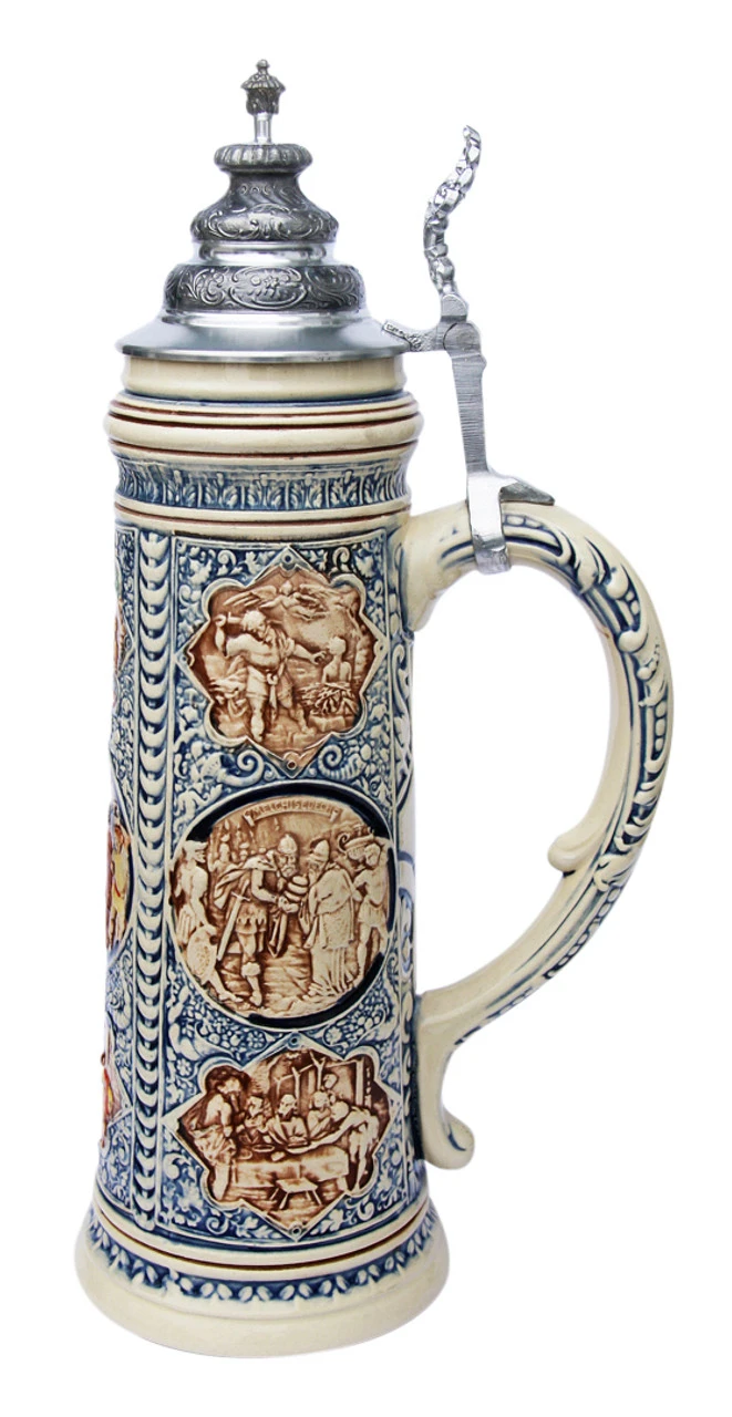King Limitaet 2008 | Old Testament Handpainted Beer Stein 3 King Limitaet 2008 | Old Testament Handpainted Beer Stein - Image 3