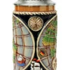 Old World Globe Four Elements Beer Stein
