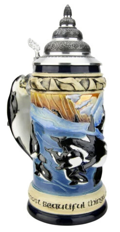 Orca Killer Whale | Majesties Of The Seas Beer Stein 8 Orca Killer Whale | Majesties Of The Seas Beer Stein -Zimmermann Shop Orca Killer Whale Majesties of the Seas Beer Stein K960 LA SM 84045.1585689899