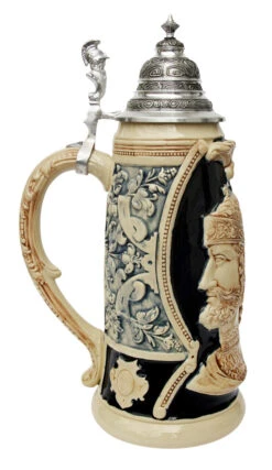 King Limitaet 2003 | Peter Duemler Ares Trojan War Antique Style Beer Stein 7 King Limitaet 2003 | Peter Duemler Ares Trojan War Antique Style Beer Stein -Zimmermann Shop Peter Duemler Ares Trojan War Limitat 2003 Beer Stein Cobalt K2033E RS SM 28063.1446391465
