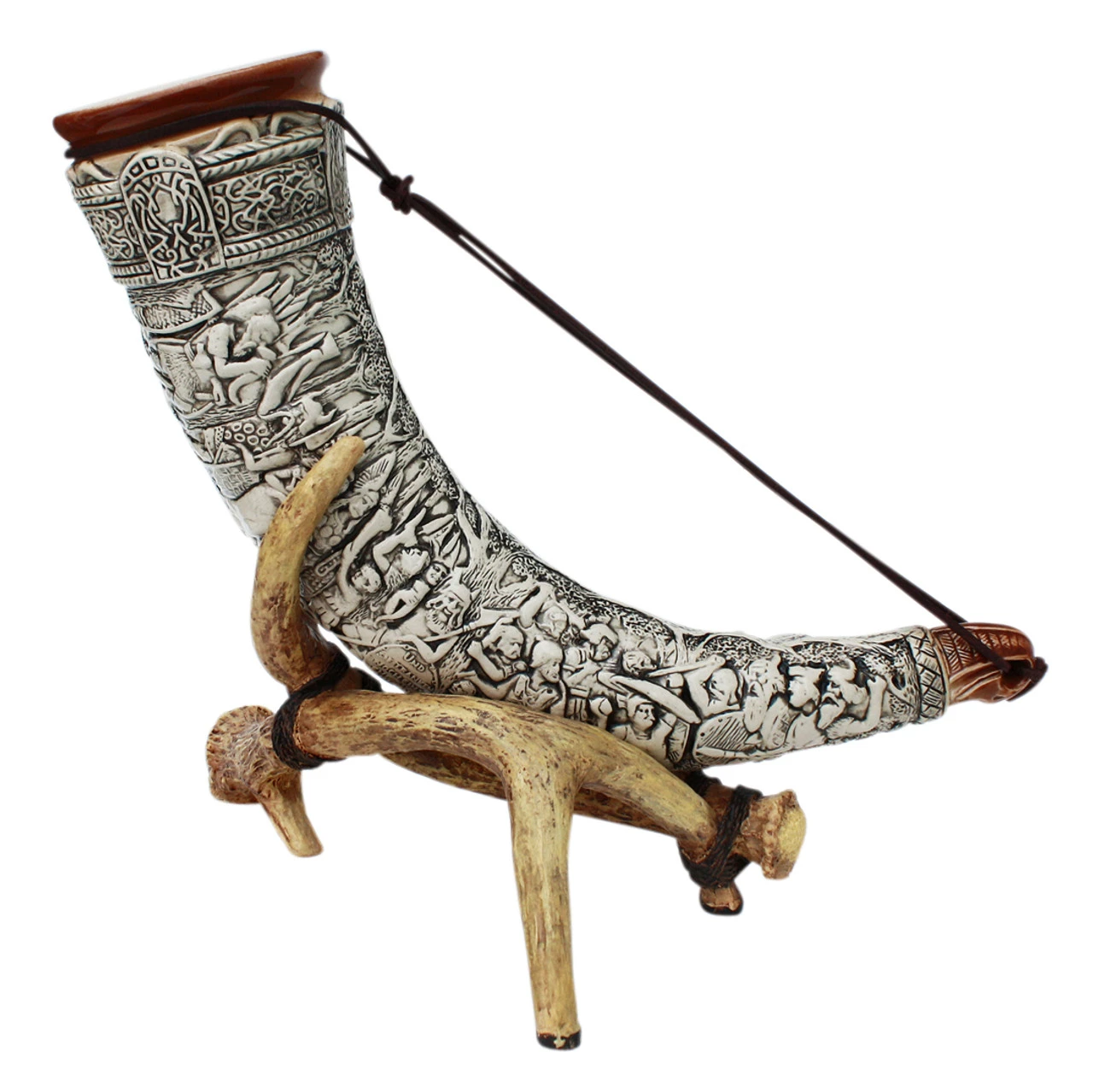 Peter Duemler Germanen Drinking Horn 2 Peter Duemler Germanen Drinking Horn - Image 2