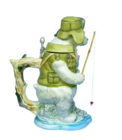 Polar Bear Fishing Beer Stein -Zimmermann Shop Polar Bear Fishing Beer Stein LS SM 77027.1418237892
