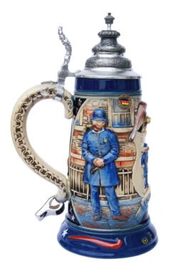 Policeman Beer Stein
