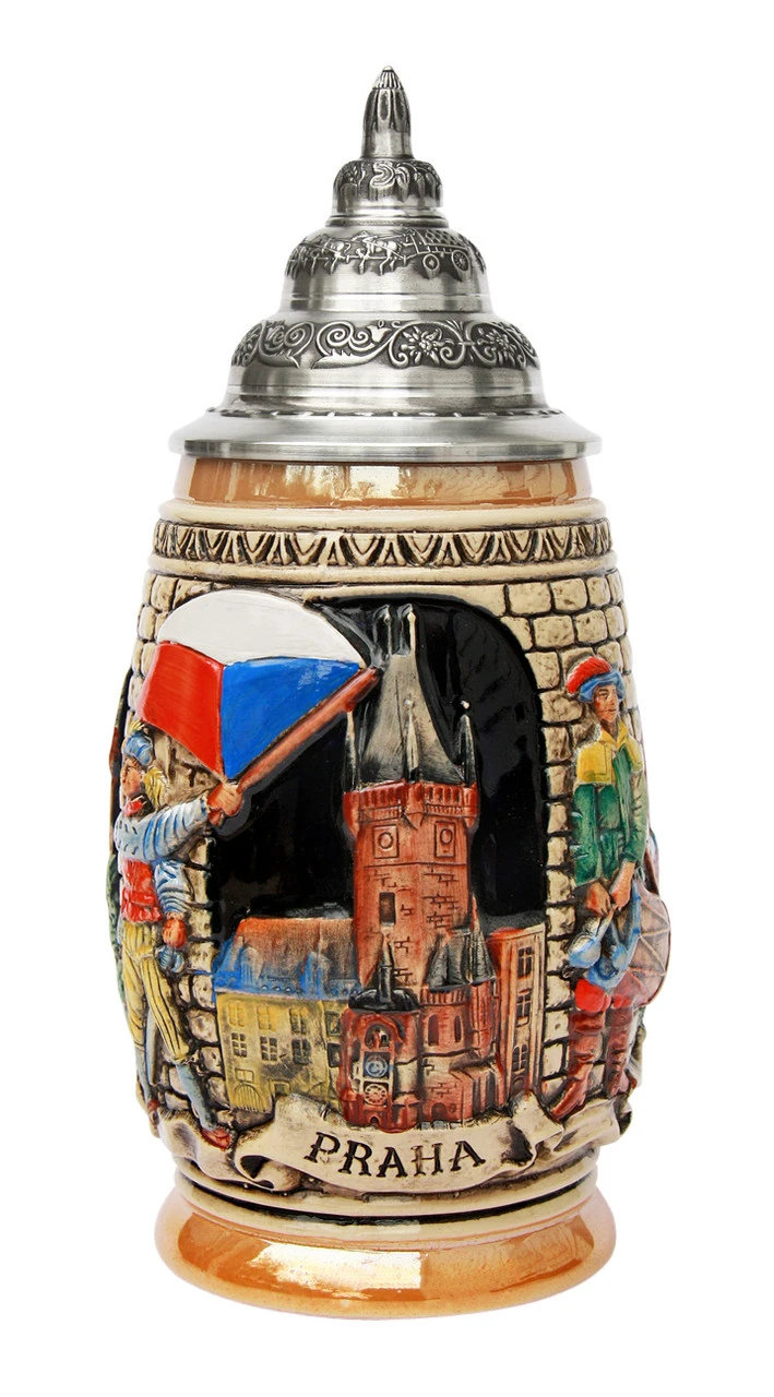 Prague Beer Stein 1 Prague Beer Stein