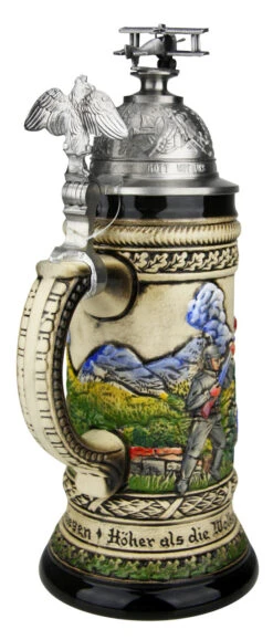 Red Baron Beer Stein -Zimmermann Shop Red Baron Beer Stein ZB19429015 Back SM 64106.1516738443
